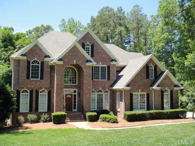 5201 Azure Lane Raleigh, NC 27613 - Photo 1 of 12 Immaculate all brick exec. home on 1.07 acre lot, heated pool, huge sunroom, gorgeous patio, Lrg Kitchen w/granite counters, island, lots of cabinets, SS appliances. Lrg Master suite w/trey ceiling & sitting area, Office, Basement, w/ Rec rm, flex rm.