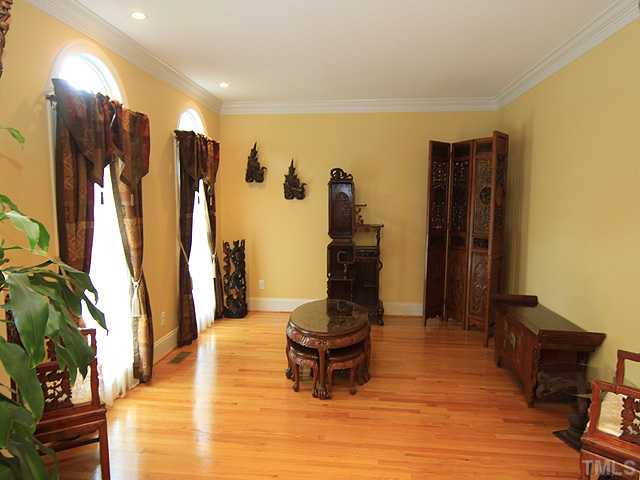 5201 Azure Lane Raleigh, NC 27613 - Photo 2 of 12 What a lovely living room with warmth and character, inviting and cozy...hardwood floors throughout!