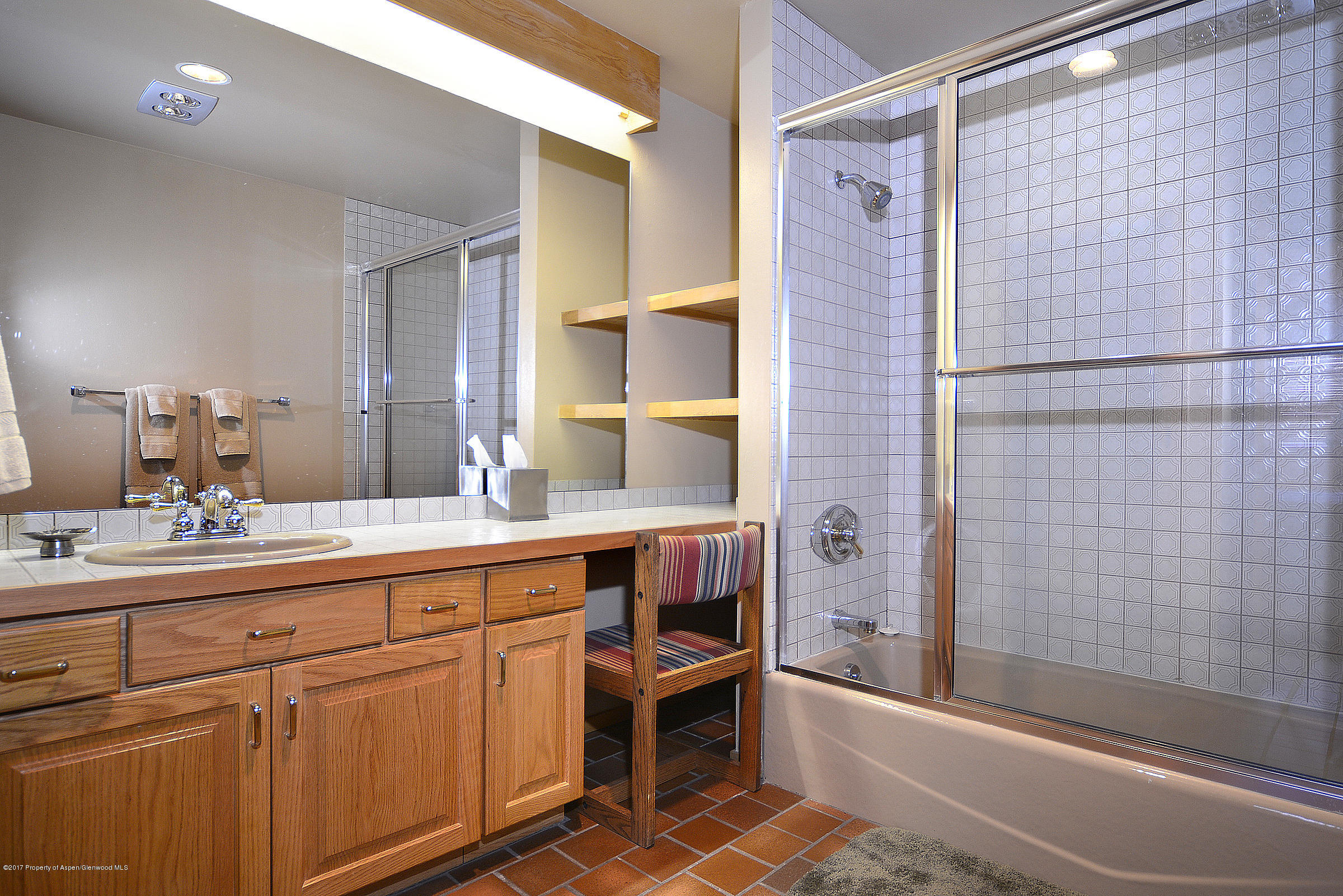 2076 Faraway Road Snowmass Village, CO 81615 - Photo 17 of 21 a spacious bathroom with a sink a toilet and shower