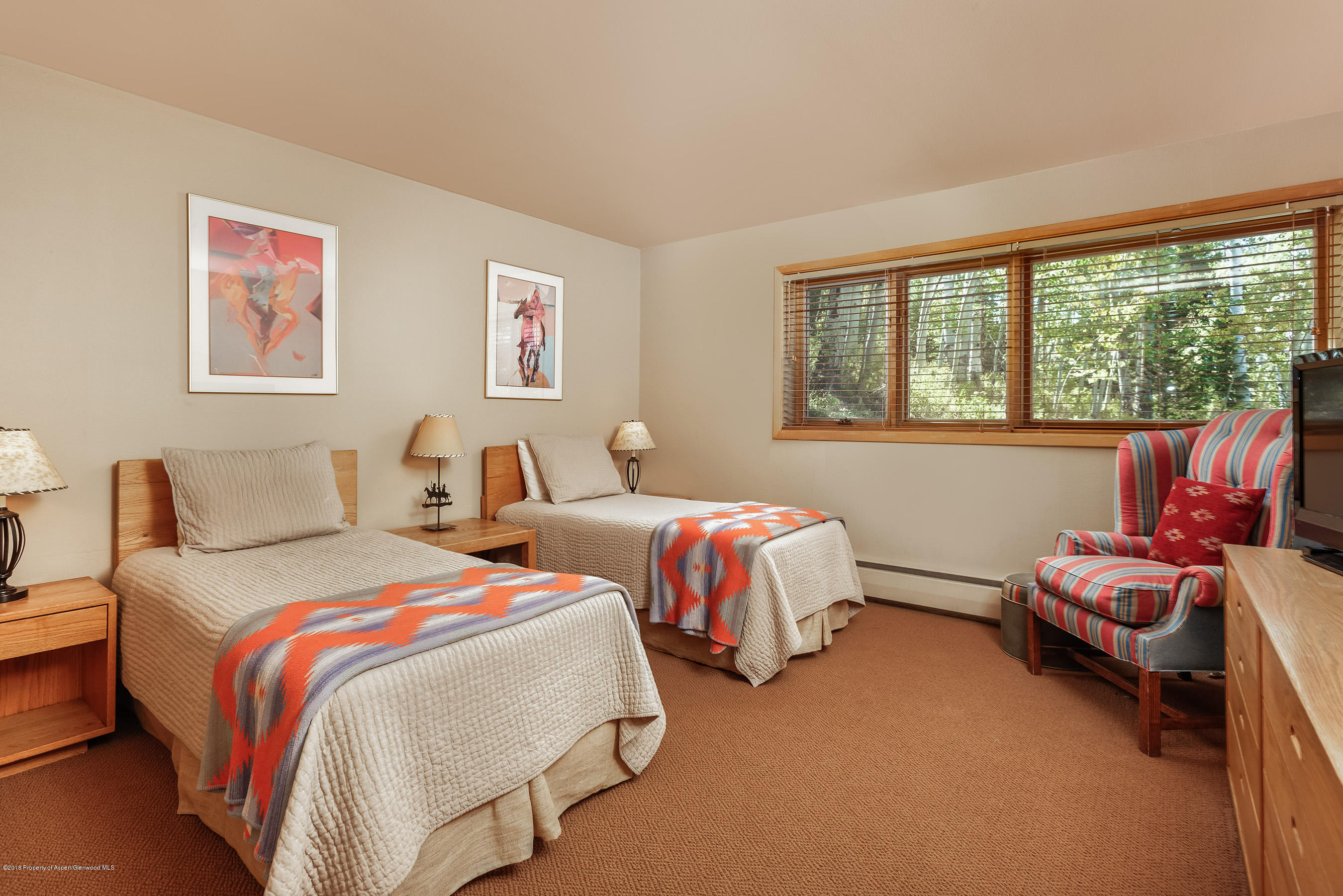 2076 Faraway Road Snowmass Village, CO 81615 - Photo 18 of 21 a bed room with two bed and a couch