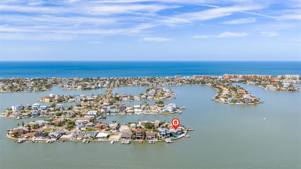 16123 6th Street East Redington Beach, FL 33708 - Photo 41 of 48 a view of a city with ocean view