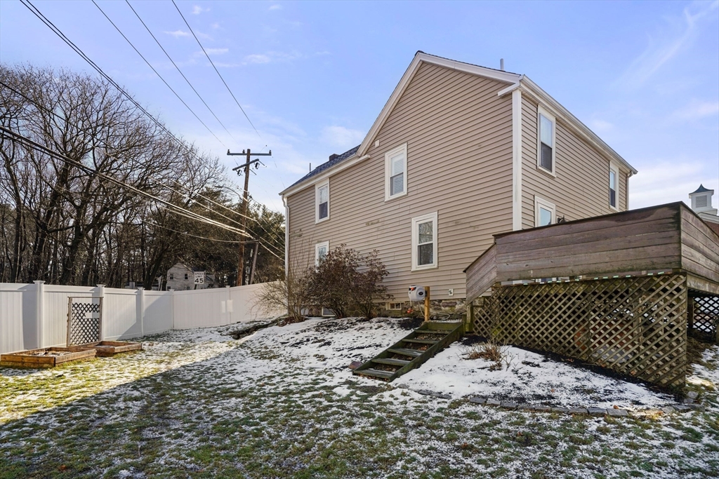 12 Sassamon Street Canton, MA 02021 - Photo 28 of 38 a backyard of a house