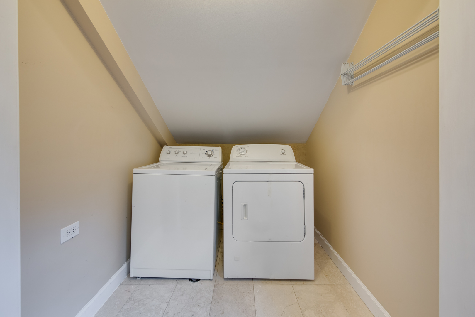 2108 Harrison Street Evanston, IL 60201 - Photo 16 of 16 a utility room with dryer and washer