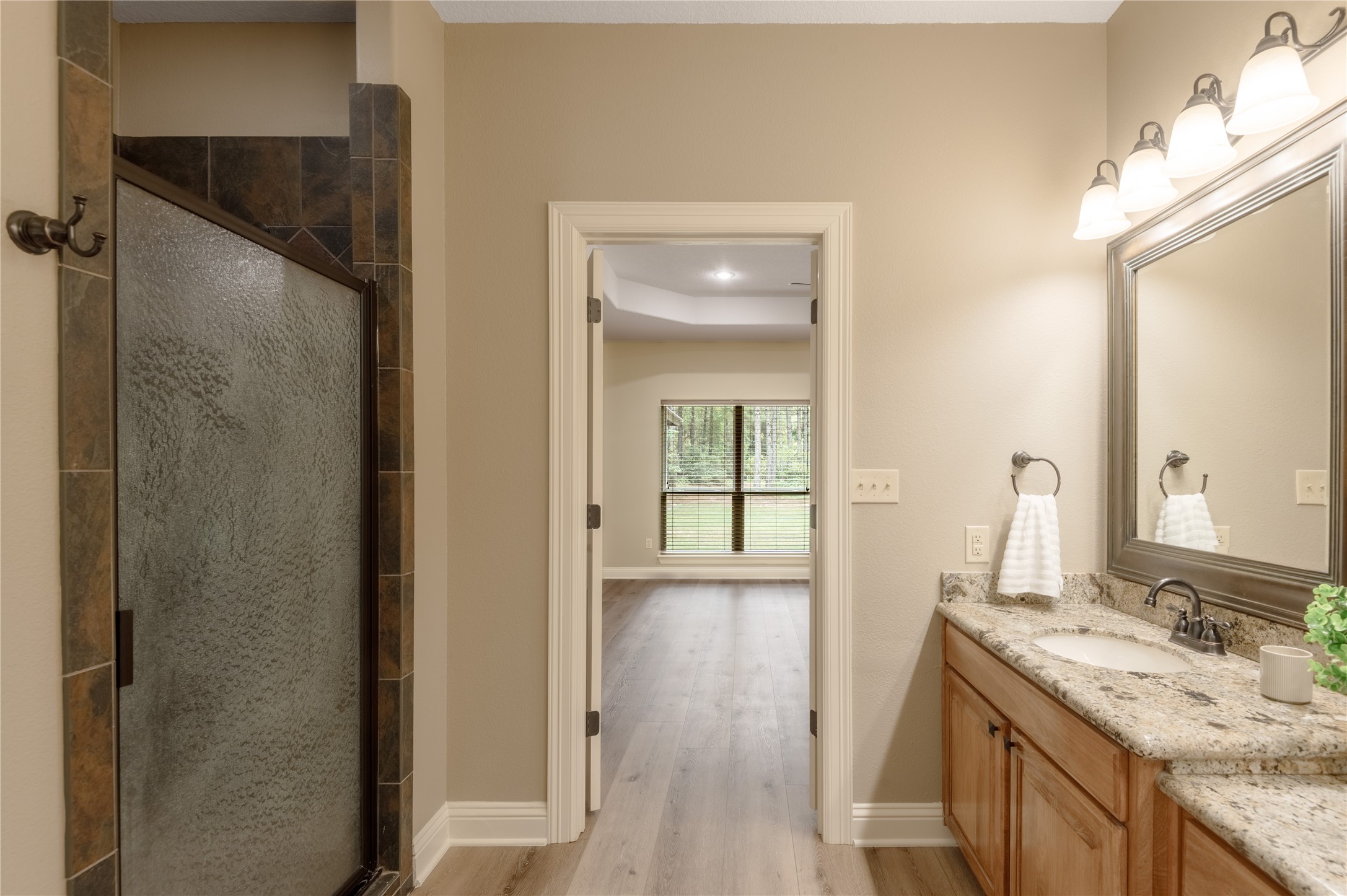 3134 Nursery Road Livingston, TX 77351 - Photo 24 of 50 Don't forget the custom tiled walk-in shower and the linen closet.