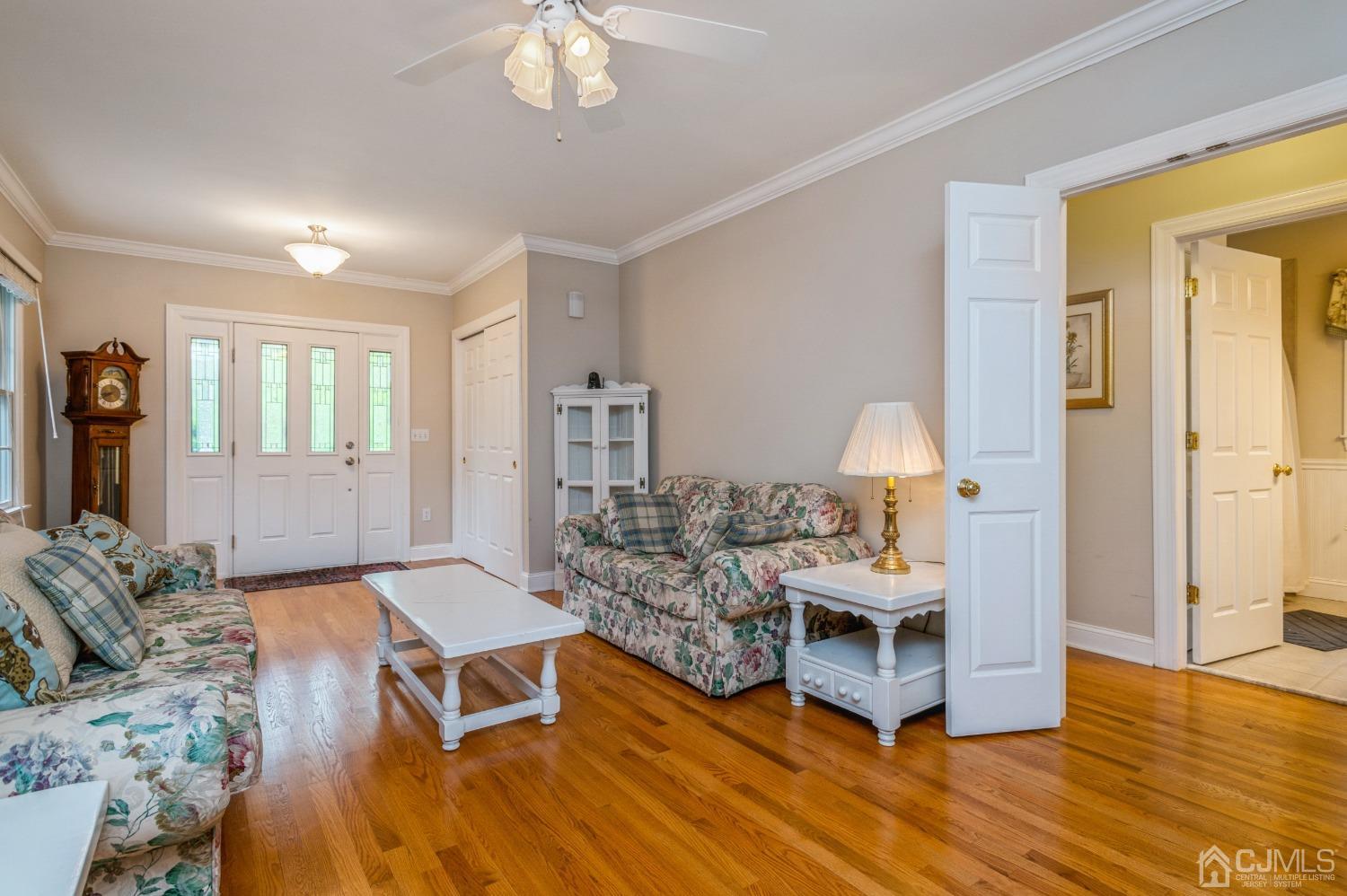 44 Chambers Road Cream Ridge, NJ 08514 - Photo 5 of 27 a living room with furniture and wooden floor