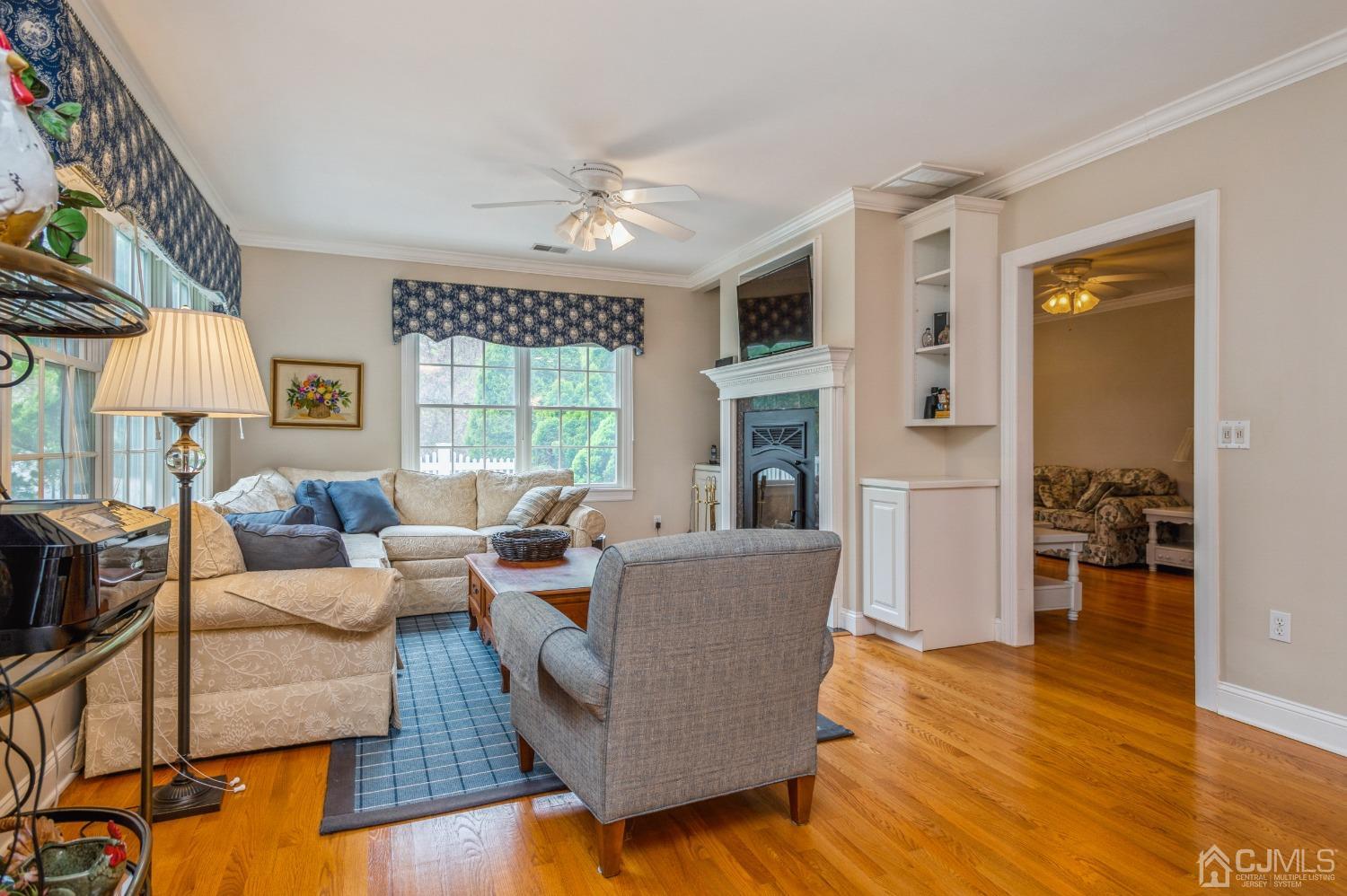 44 Chambers Road Cream Ridge, NJ 08514 - Photo 7 of 27 a living room with furniture and a large window