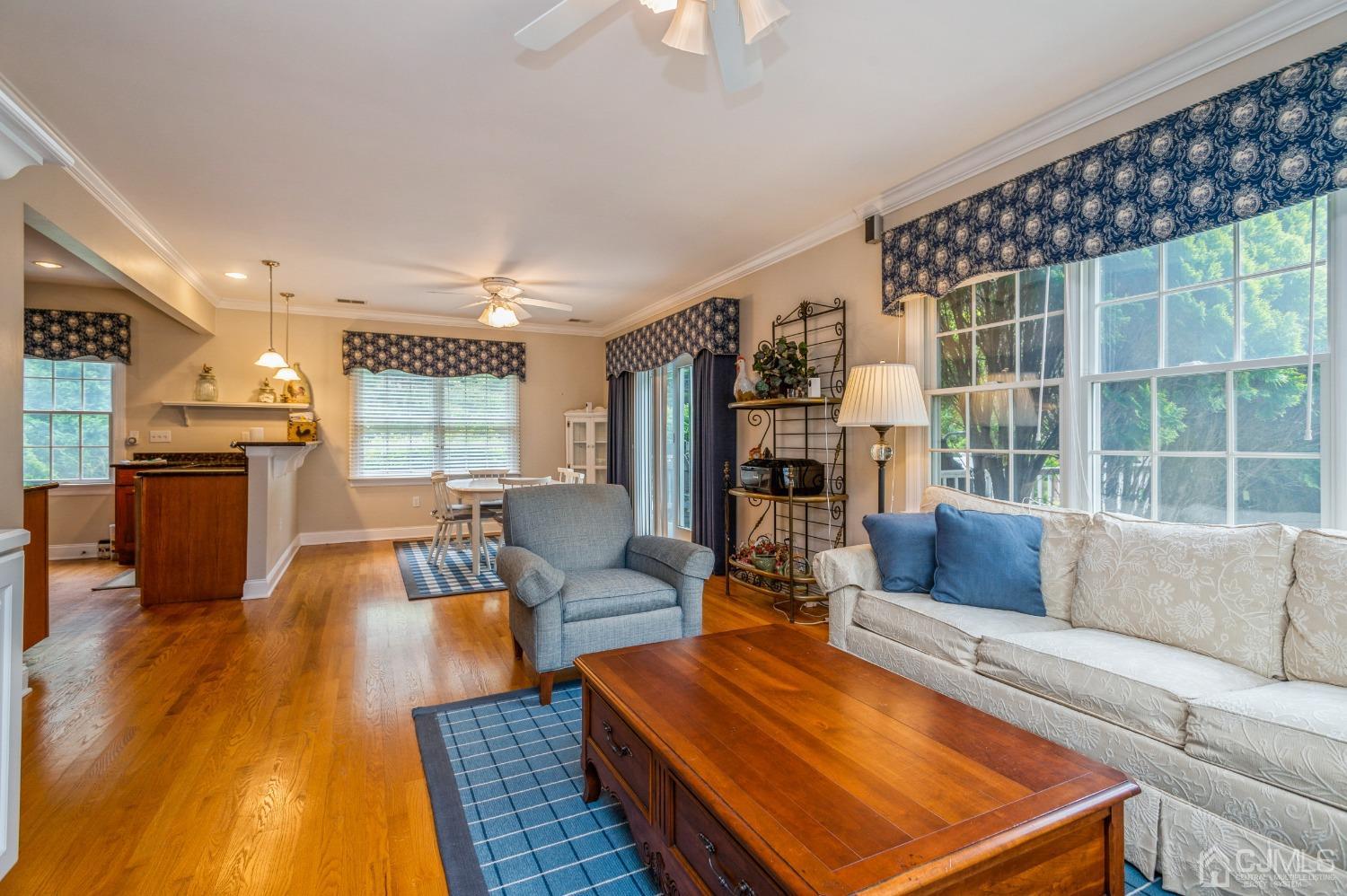 44 Chambers Road Cream Ridge, NJ 08514 - Photo 8 of 27 a living room with furniture and a table
