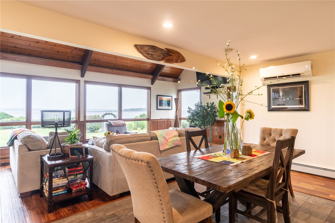 556 East Shore Road Jamestown, RI 02835 - Photo 17 of 42 llivingroom and dining areas house #2
