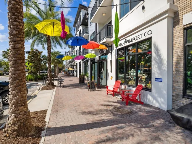 view of a lake with beach