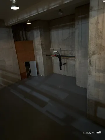 a view of storage and utility room