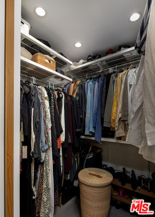 351 Sunset Avenue, Unit 5 Venice, CA 90291 - Photo 29 of 29 a view of walk in closet with clothes and shoes