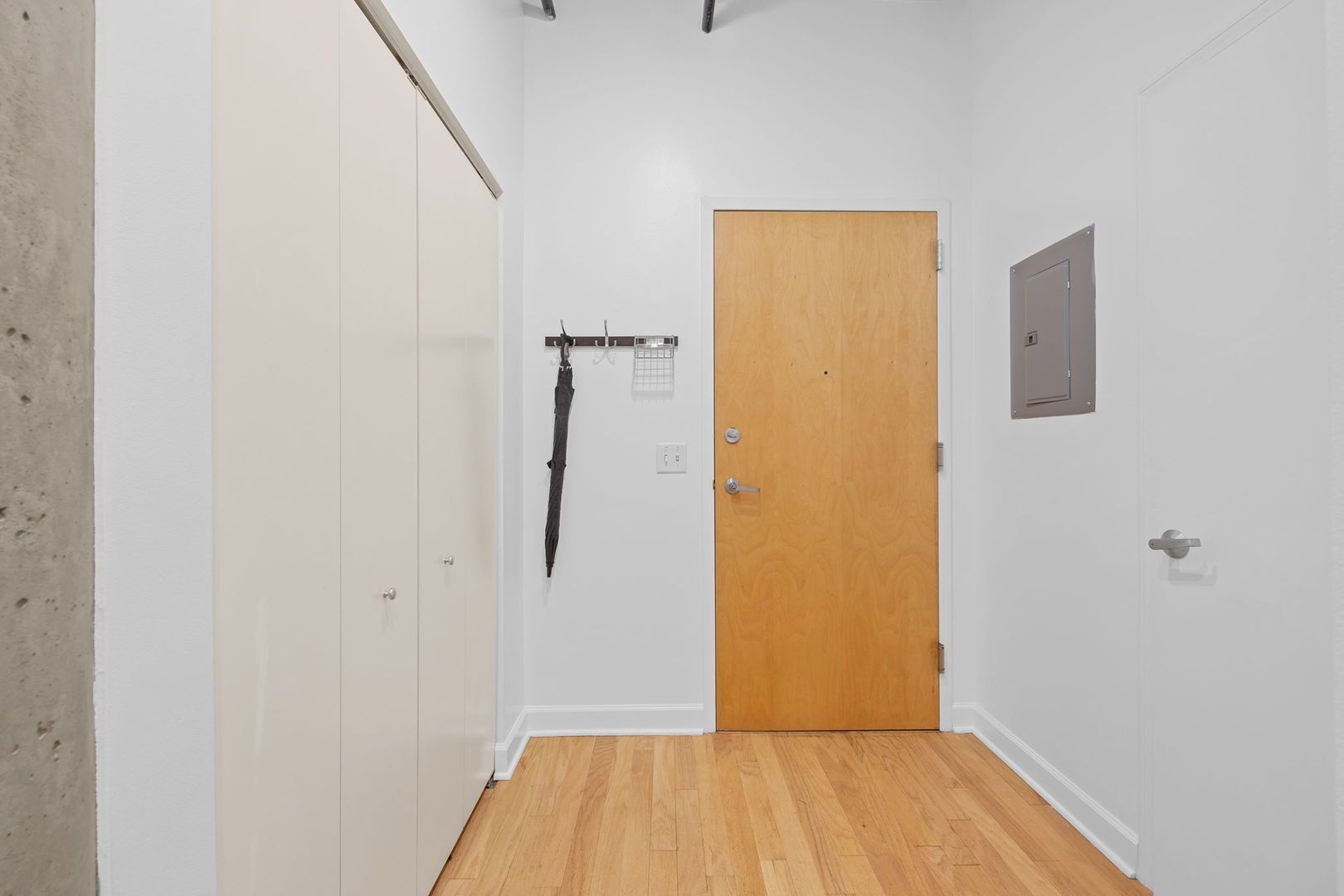 111 South Morgan Street, Unit 707 Chicago, IL 60607 - Photo 20 of 22 a view of small space with wooden floor