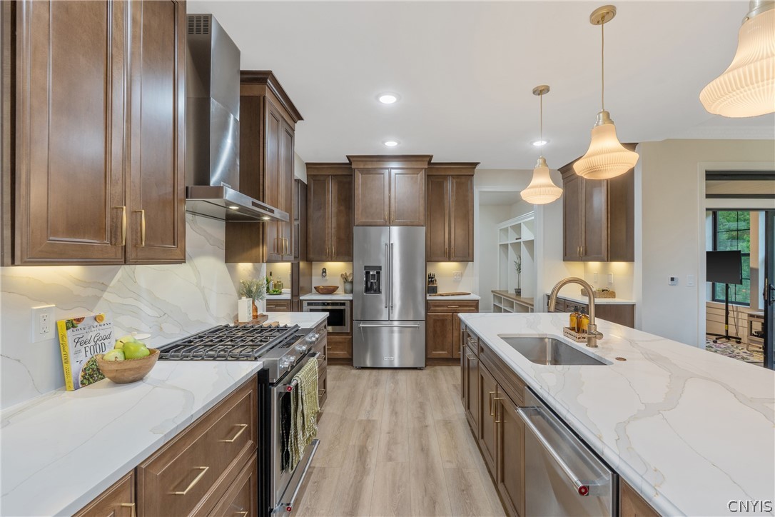 2020 Rubicon Road Lysander, NY 13027 - Photo 18 of 49 Cooking becomes an experience in this exquisite gourmet kitchen, where every detail is designed to inspire.