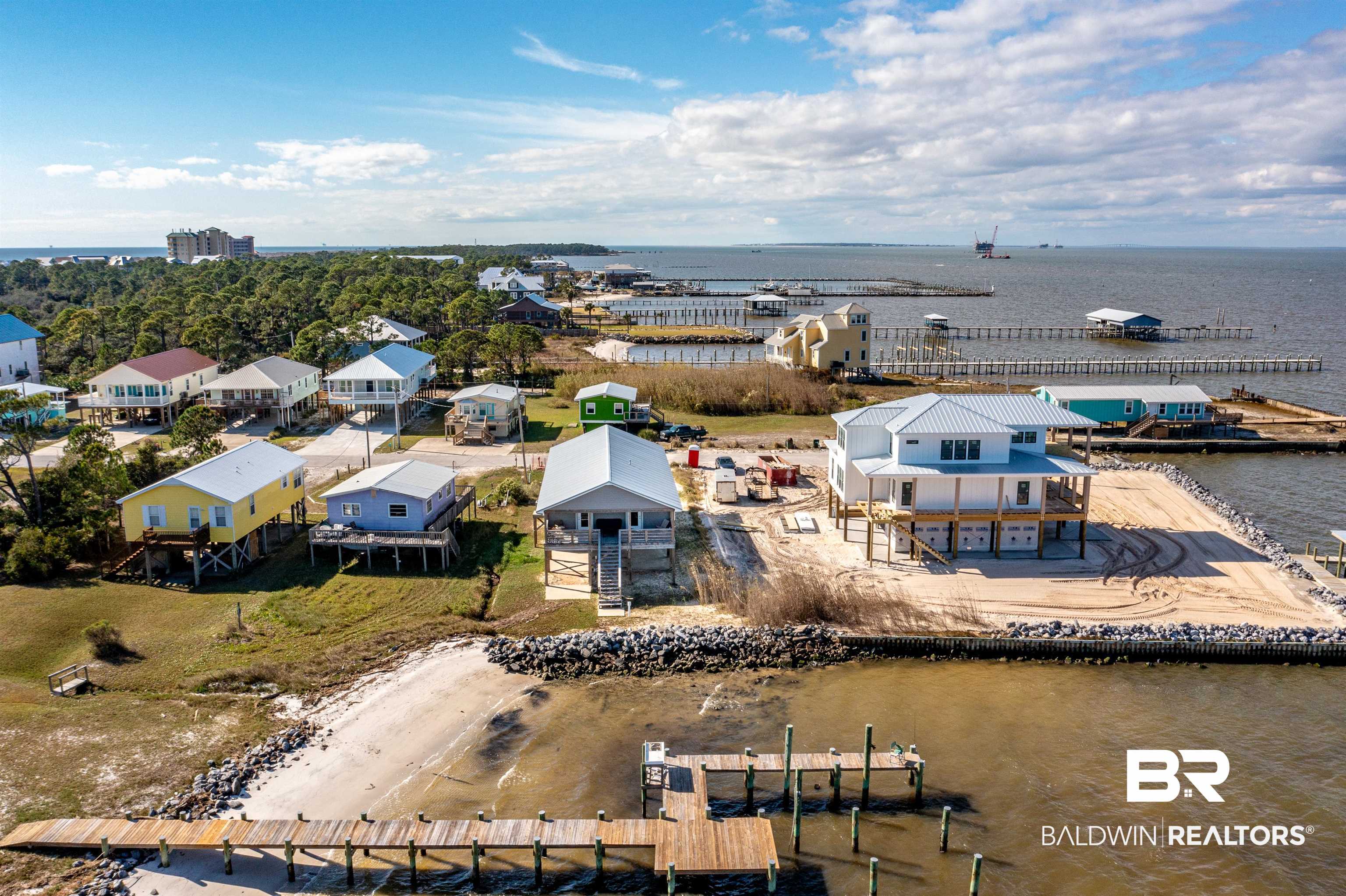 622 Boykin Court North Gulf Shores, AL 36542 - Photo 37 of 44 ADDTL AERIAL VIEW