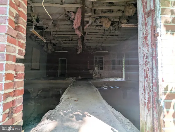 a view of a door of the house