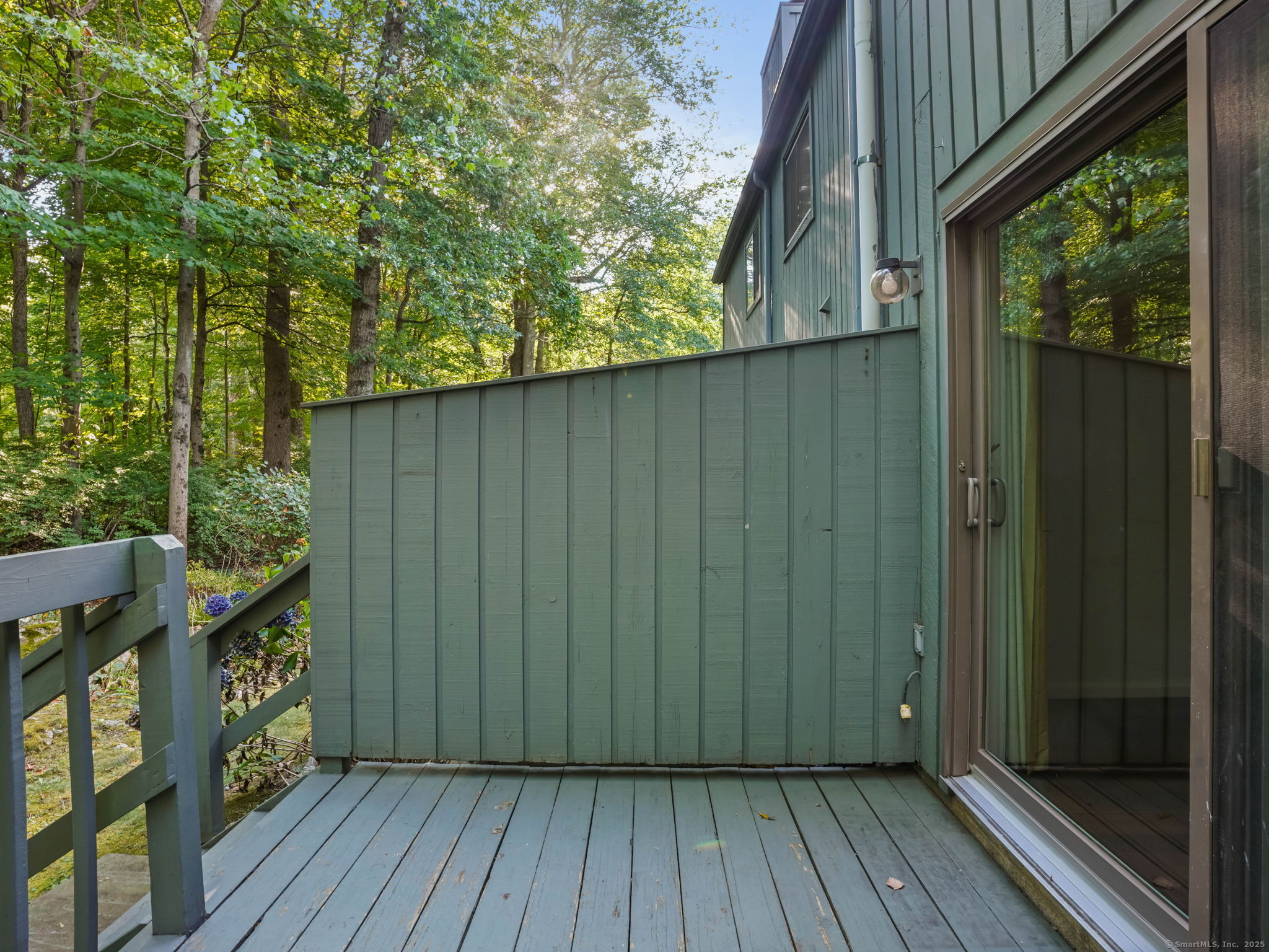 123 Old Belden Hill Road, Unit 40 Norwalk, CT 06850 - Photo 22 of 26 deck off living room