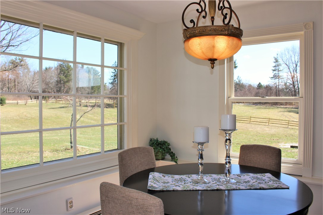 7123 Cedar Road Chesterland, OH 44026 - Photo 6 of 35 From the Kitchen, enter your Morning Room with mesmerizing views of the country side.