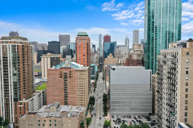 a front view of a building