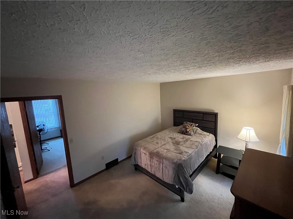 1455 Welch Road Painesville, OH 44077 - Photo 34 of 42 Bedroom featuring carpet and a textured ceiling