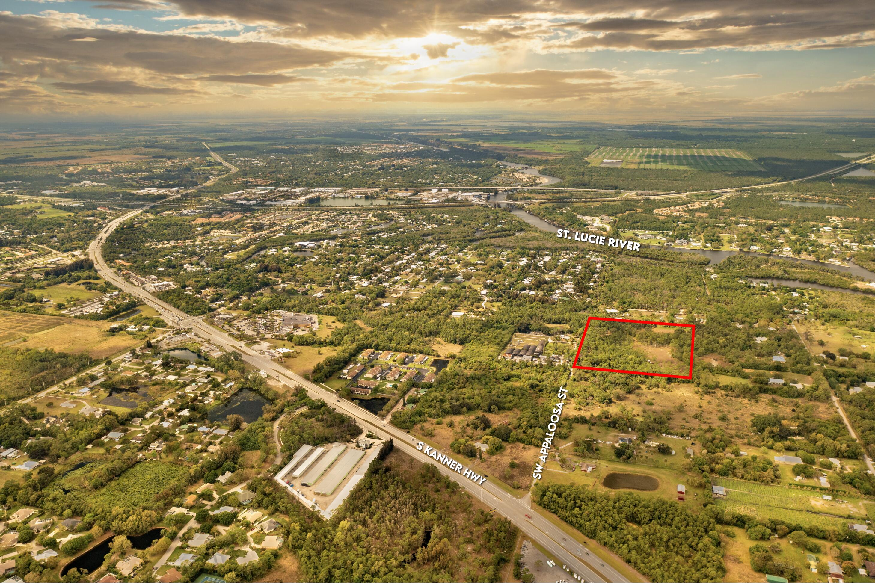 223 Southwest Appaloosa Street Stuart, FL 34997 - Photo 3 of 6 a view of city and ocean