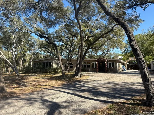 a view of road with trees