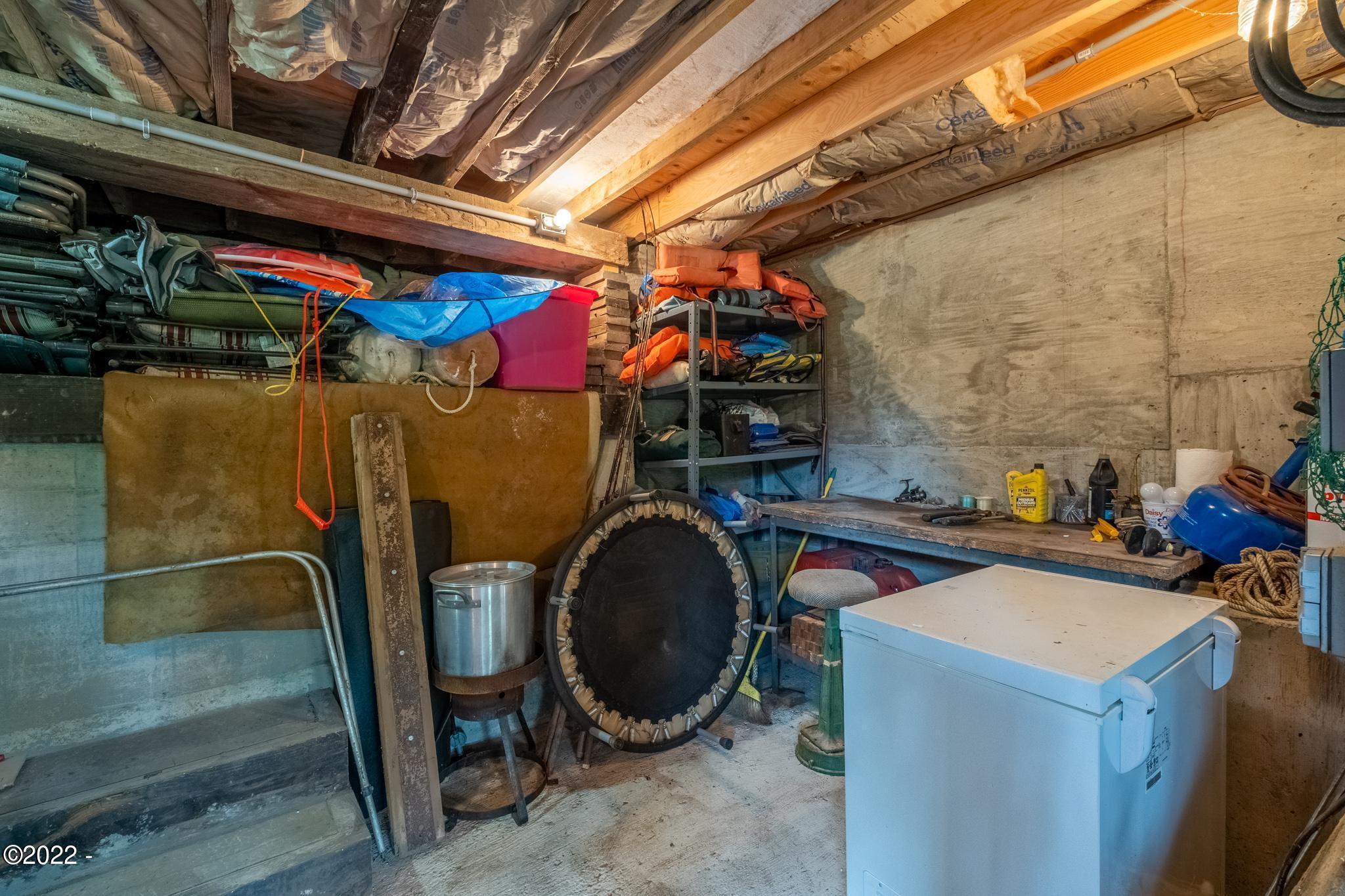 1134 Southeast River Road Toledo, OR 97391 - Photo 78 of 87 Basement storage