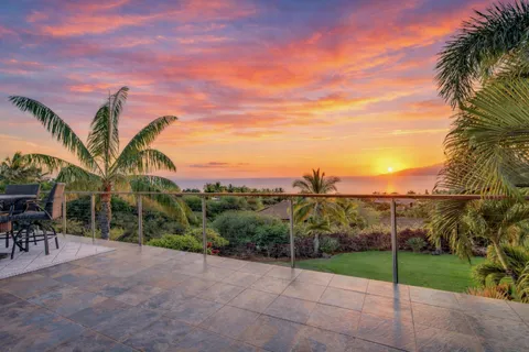 a view of a road with a building in the background