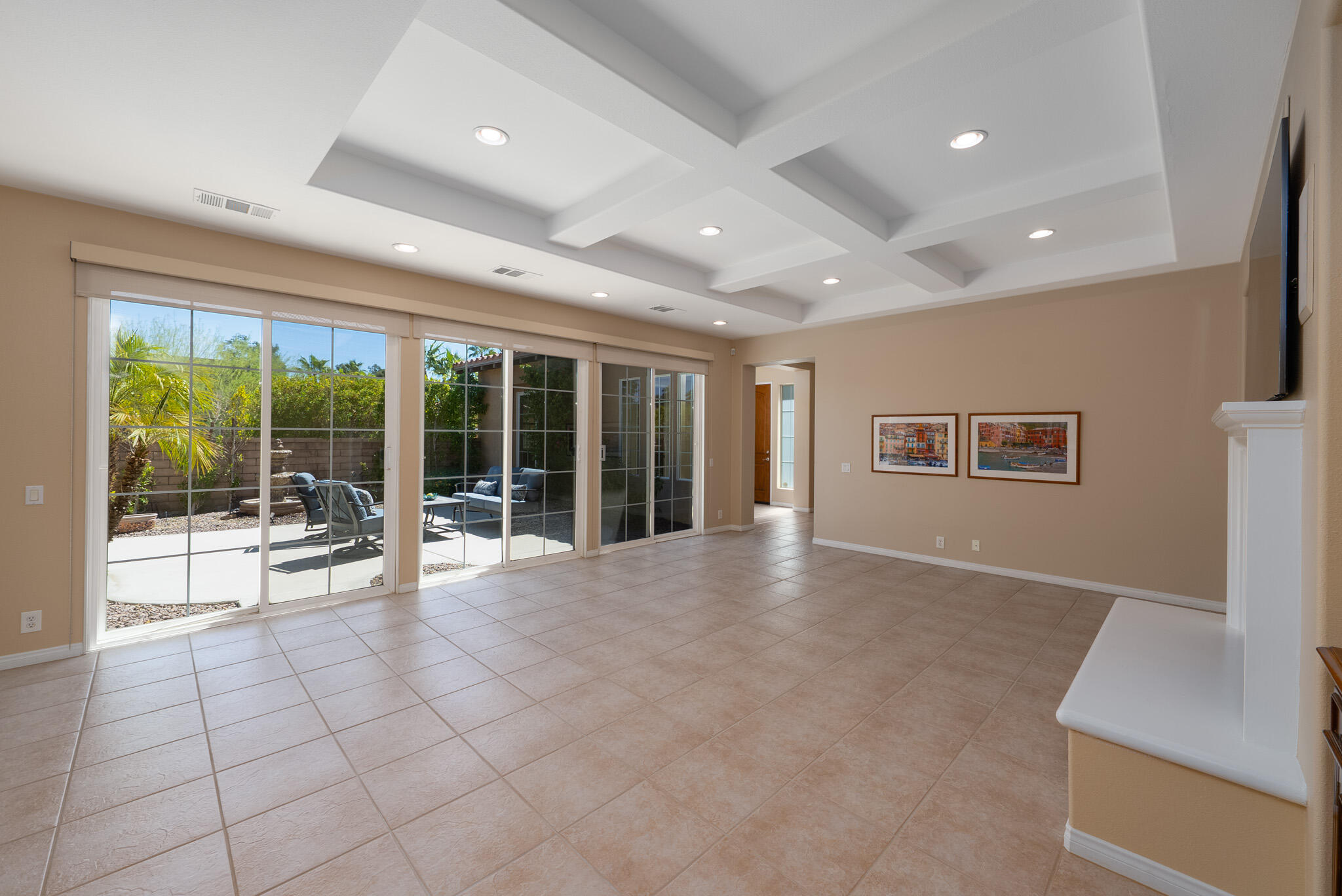 14 Via Santo Tomas Drive Rancho Mirage, CA 92270 - Photo 19 of 61 a view of an empty room with a window