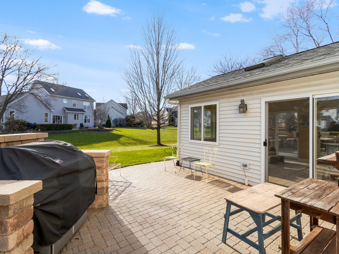1195 Amaranth Drive Naperville, IL 60564 - Photo 36 of 48 a view of a house with backyard and sitting area