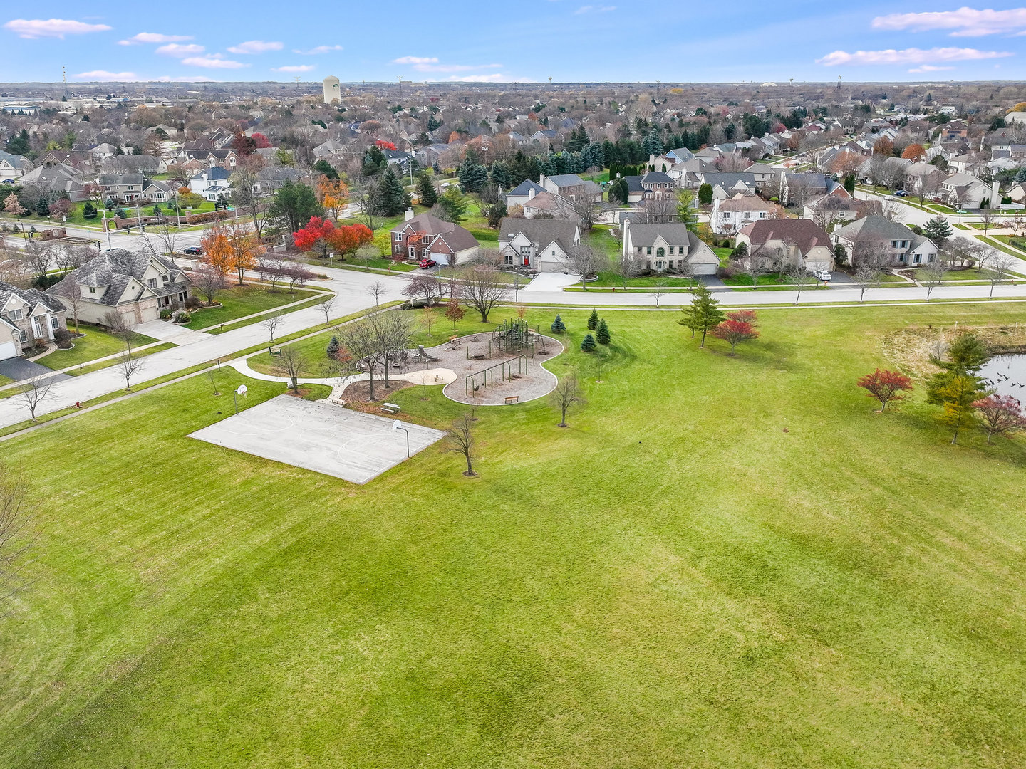 1195 Amaranth Drive Naperville, IL 60564 - Photo 44 of 48 a view of a city with an ocean