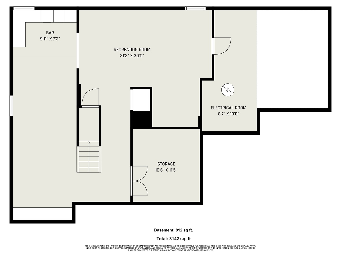 1195 Amaranth Drive Naperville, IL 60564 - Photo 48 of 48 a picture of a wall with a white wall and a painting