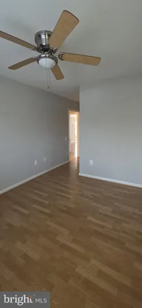 a view of a big room with an empty space