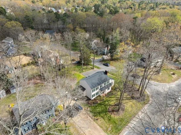 a view of swimming pool with a yard