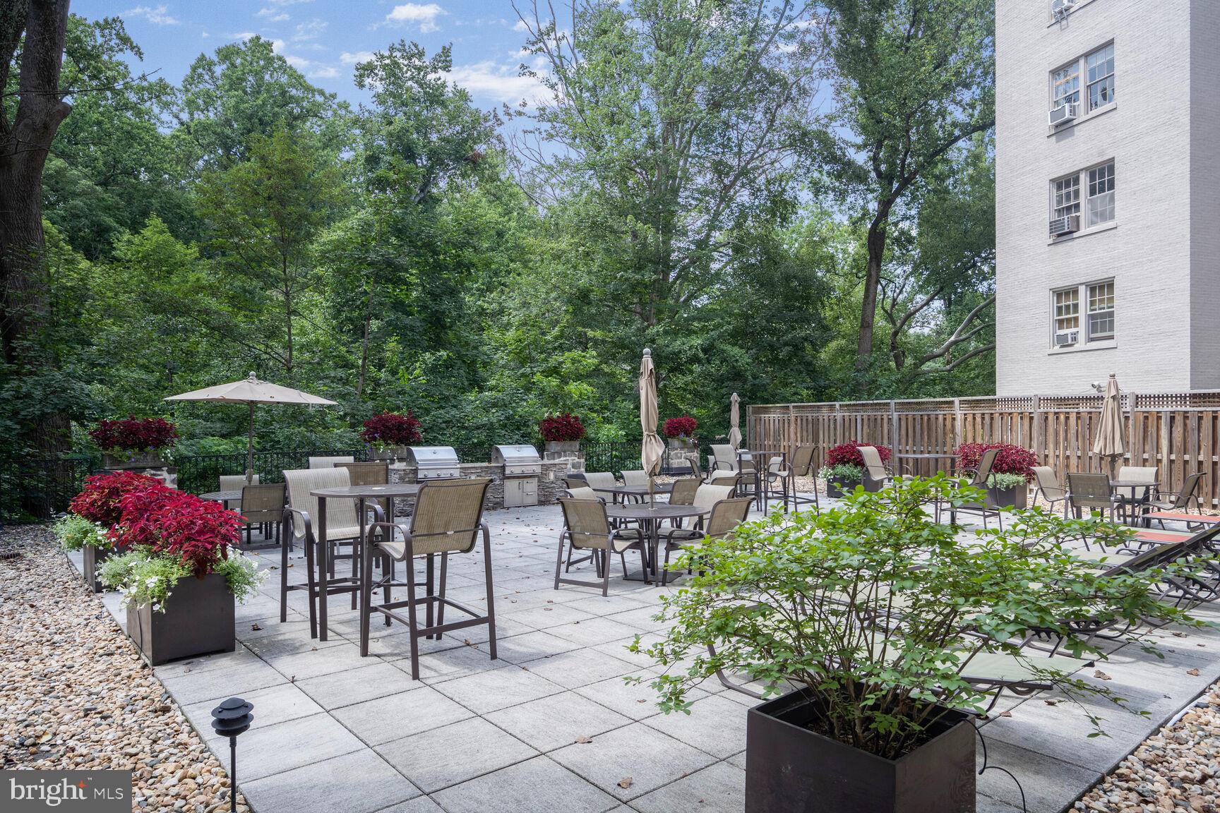 2737 Devonshire Place Northwest, Unit 418 Washington, DC 20008 - Photo 26 of 27 Beautiful Patio