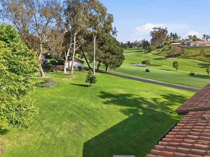 a view of an outdoor space and a yard