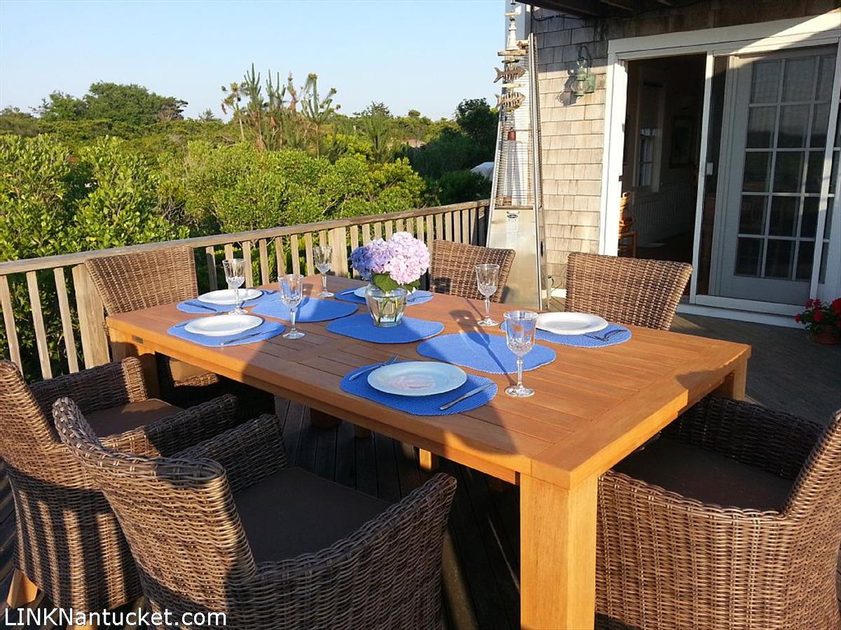 189 Eel Point Road Nantucket, MA 02554 - Photo 5 of 16 Breakfast Al Fresco
