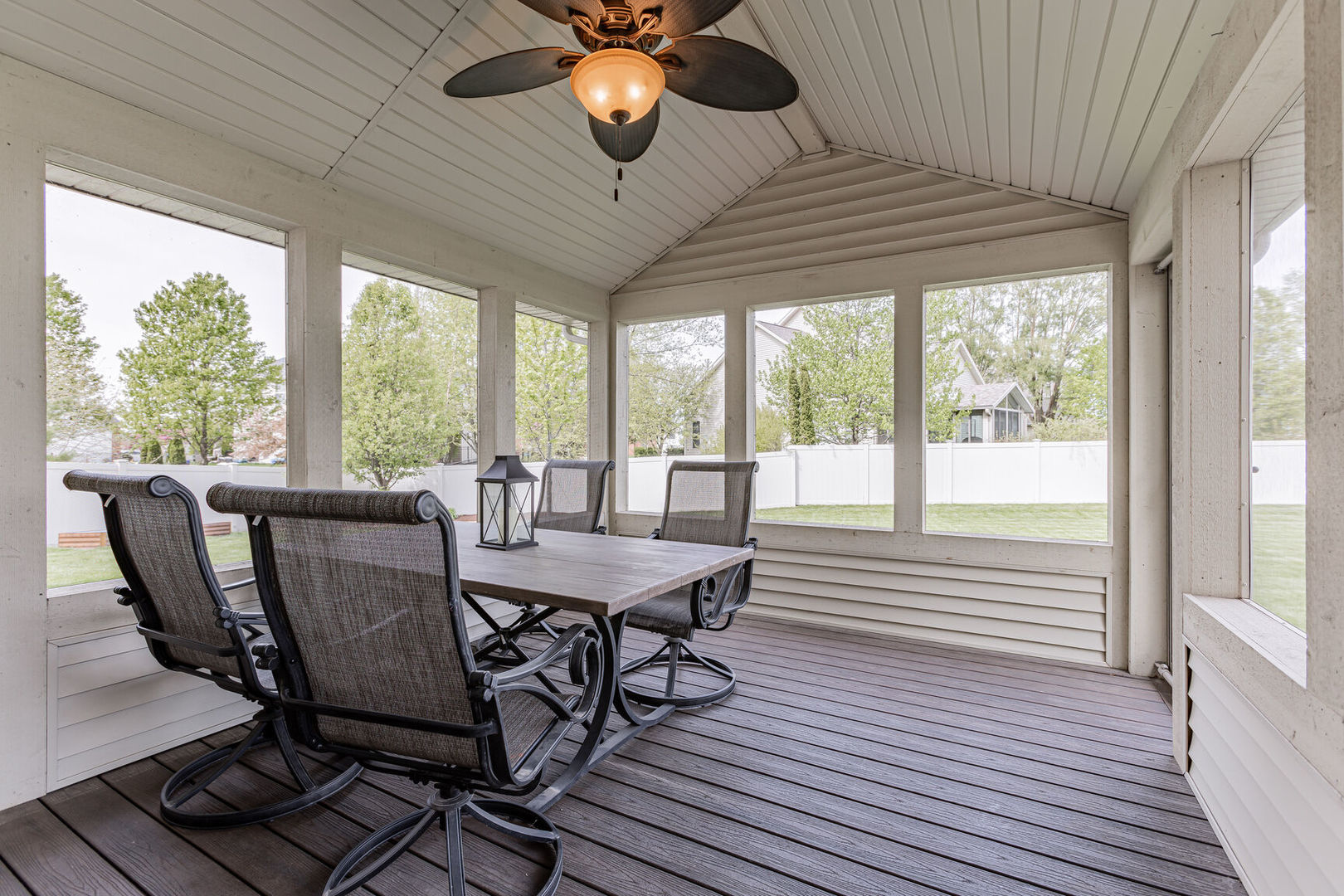 5 Fletcher Court Savoy, IL 61874 - Photo 15 of 48 a dining room with furniture a chandelier and wooden floor