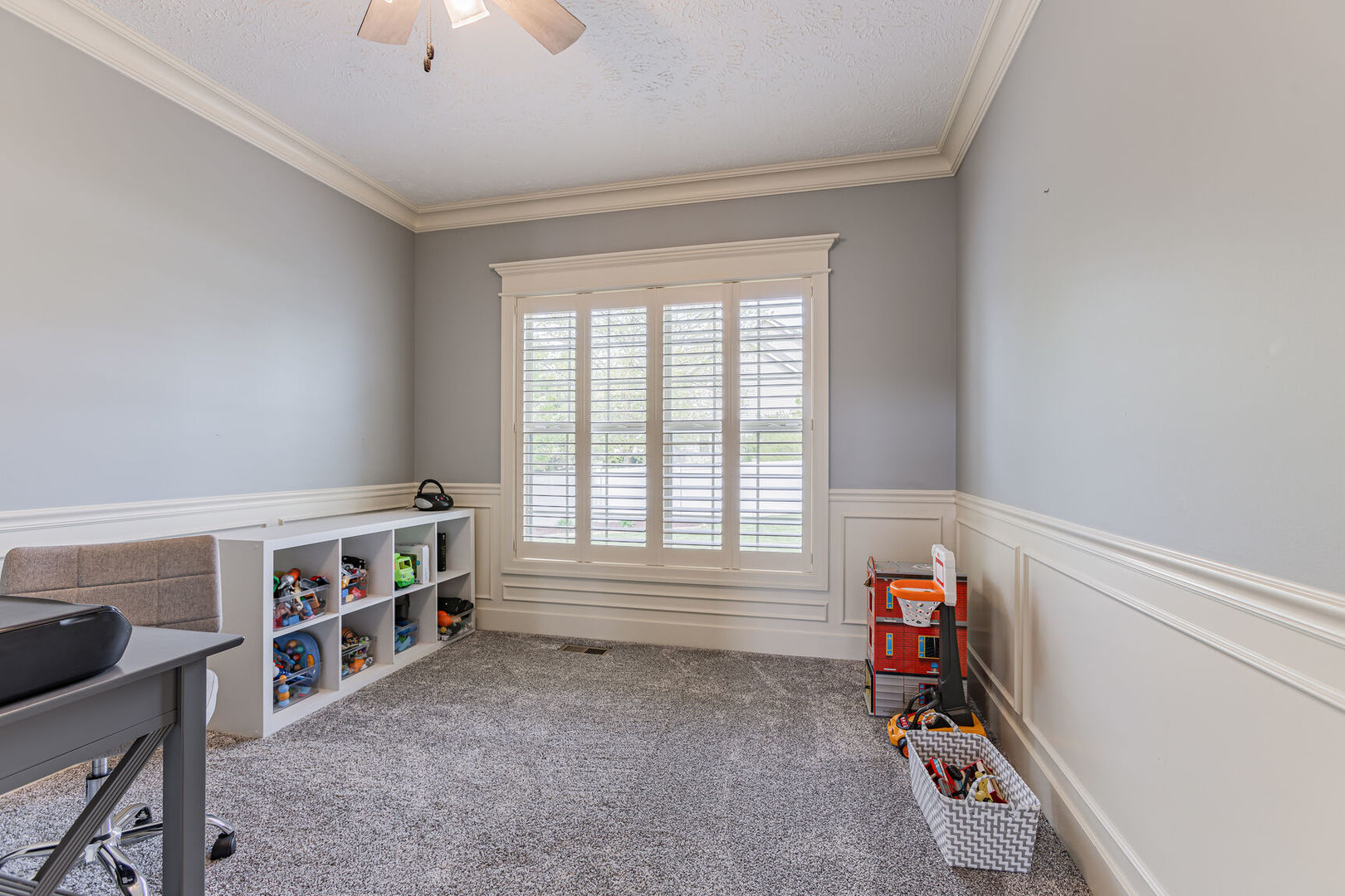 5 Fletcher Court Savoy, IL 61874 - Photo 17 of 48 a view of an empty room with furniture and a window