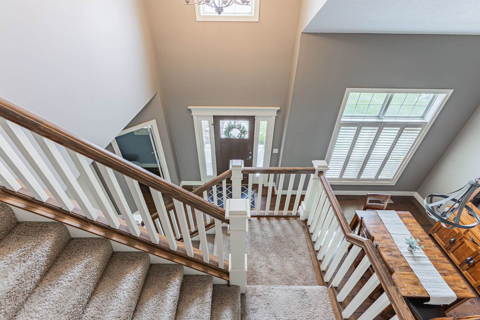 5 Fletcher Court Savoy, IL 61874 - Photo 21 of 48 a view of an entryway with staircase