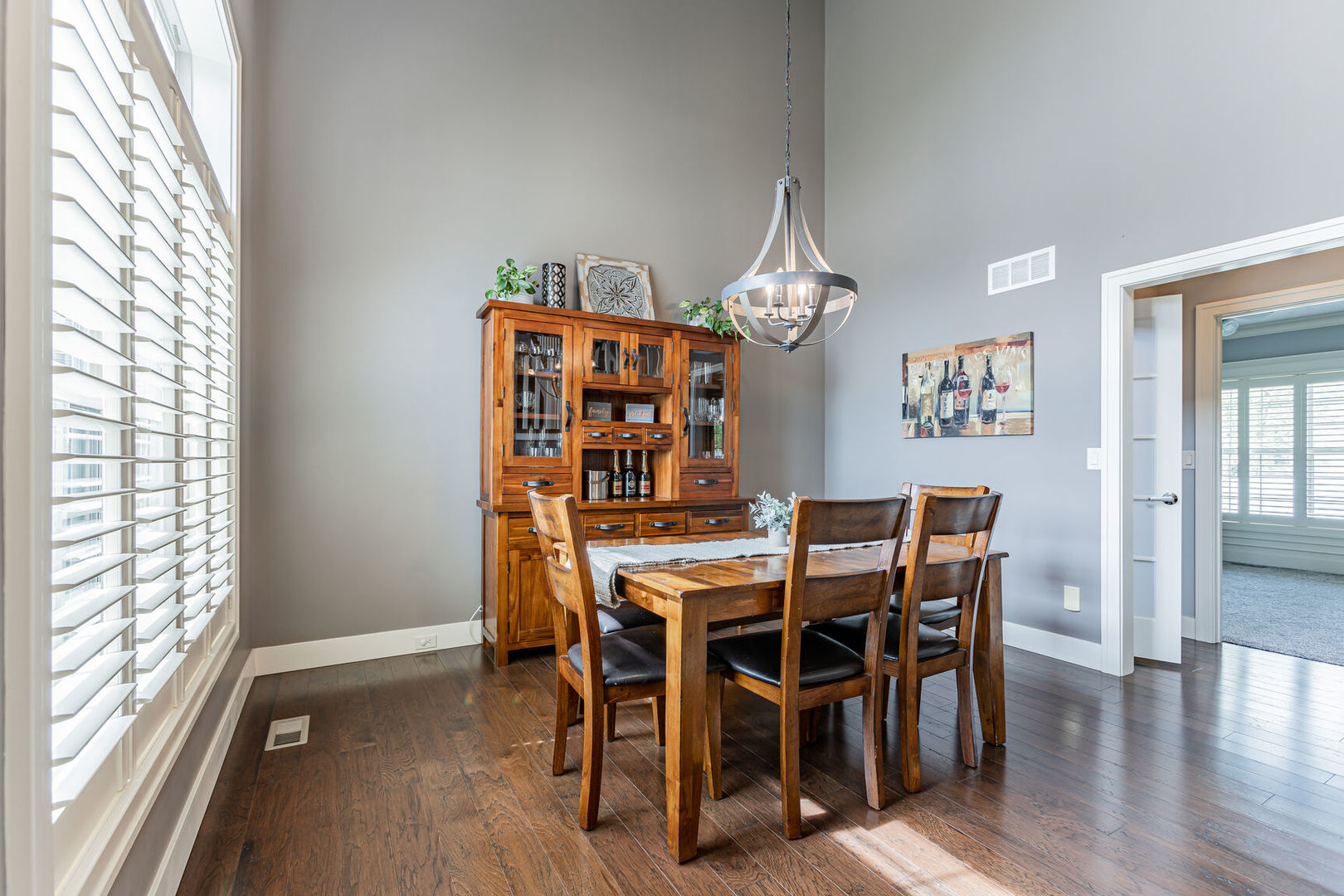 5 Fletcher Court Savoy, IL 61874 - Photo 5 of 48 a view of a dining room with furniture and wooden floor