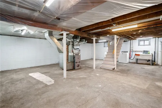 a view of under construction room and staircase