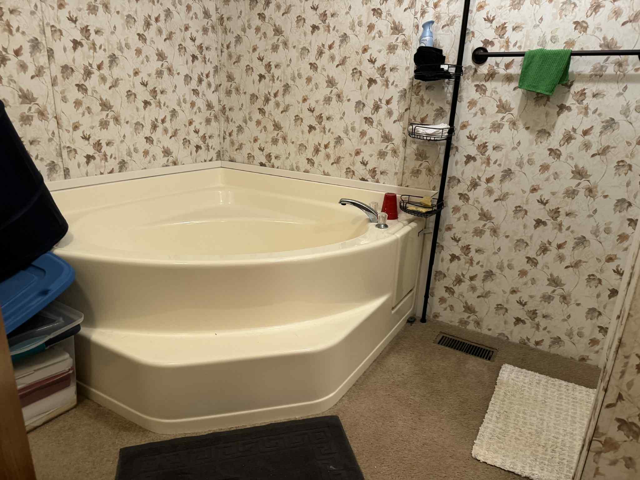 108 Todd Road Woodbourne, NY 12788 - Photo 9 of 13 Bathroom with wallpapered walls and a bath