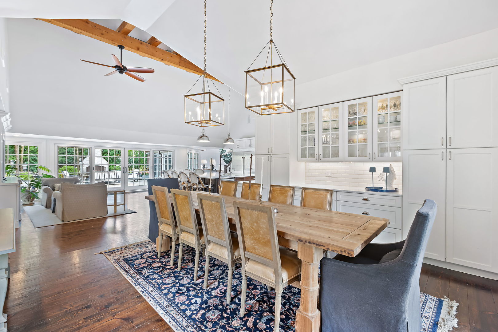 180 Old Farm Road Northfield, IL 60093 - Photo 9 of 41 a view of a dining room with furniture and wooden floor