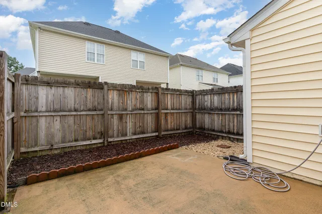 a view of a park with trees
