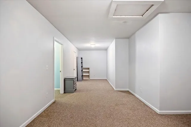 a view of a patio on the deck