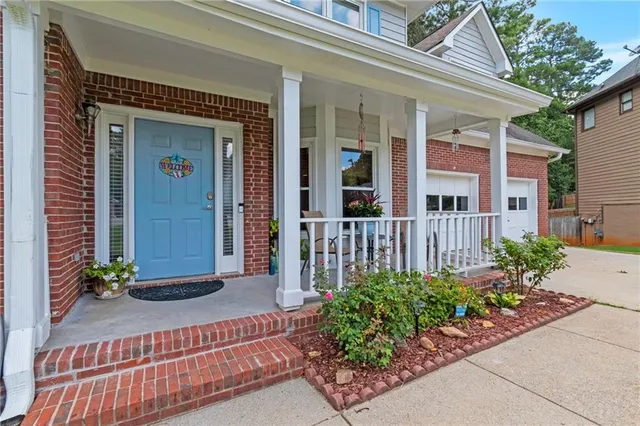 front view of a house