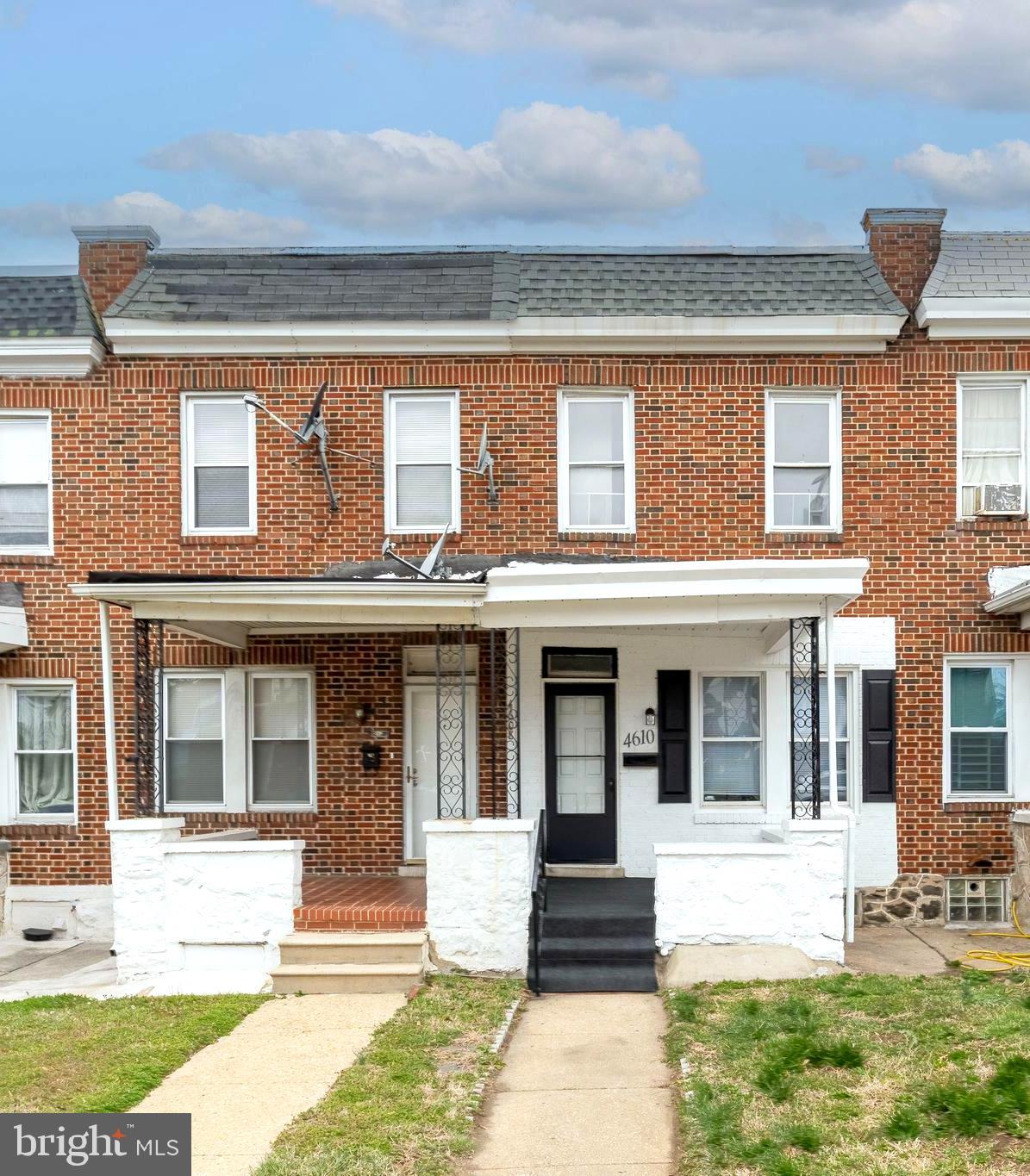 4610 Belair Road Baltimore, MD 21206 - Photo 2 of 28 Charming Porch Front Brick Home
