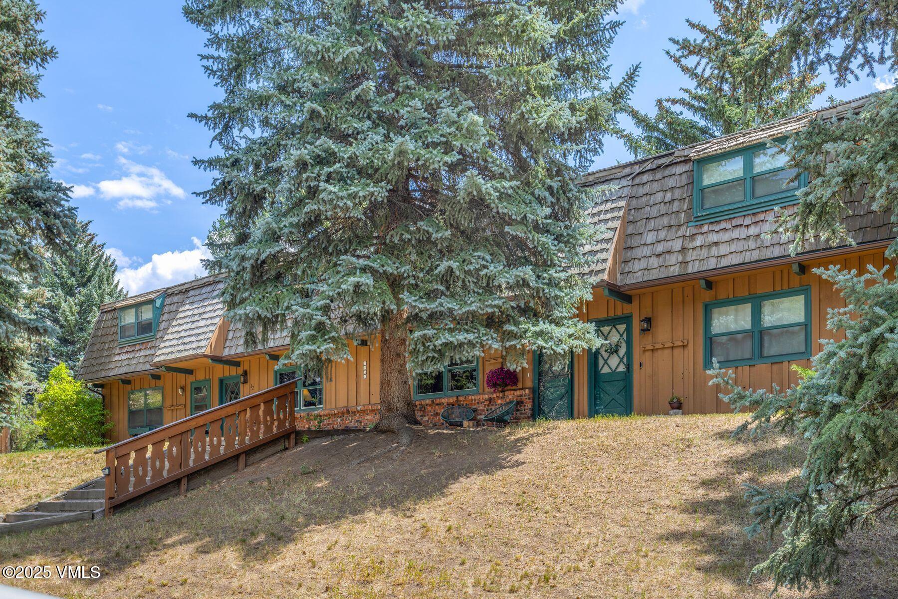 2456 Chamonix Lane, Unit B3 Vail, CO 81657 - Photo 29 of 29 a view of a house with a snow in the yard
