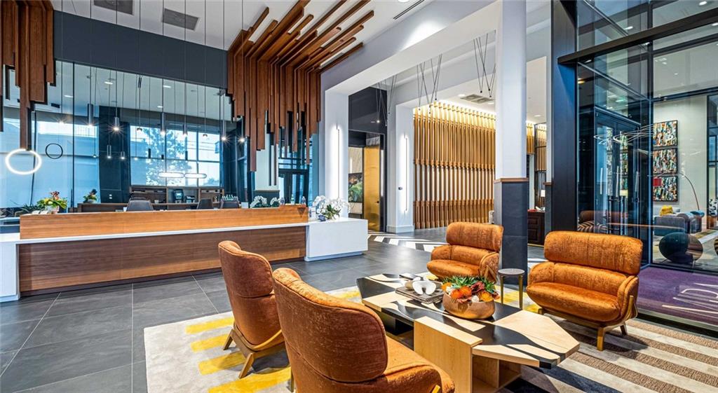 1301 Spring Street Northwest, Unit A3 Atlanta, GA 30309 - Photo 11 of 39 a building outdoor space with patio furniture