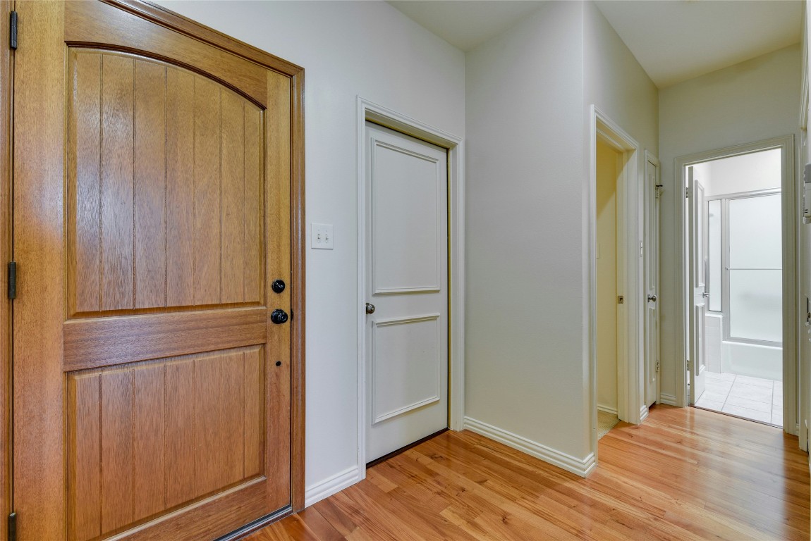 3509 Fawn Trail Austin, TX 78746 - Photo 5 of 30 a view of an entryway with wooden floor